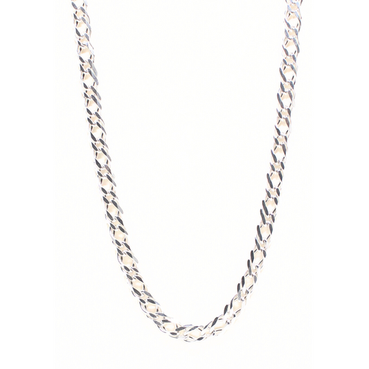 Rambo Flat Curb Chain Necklace