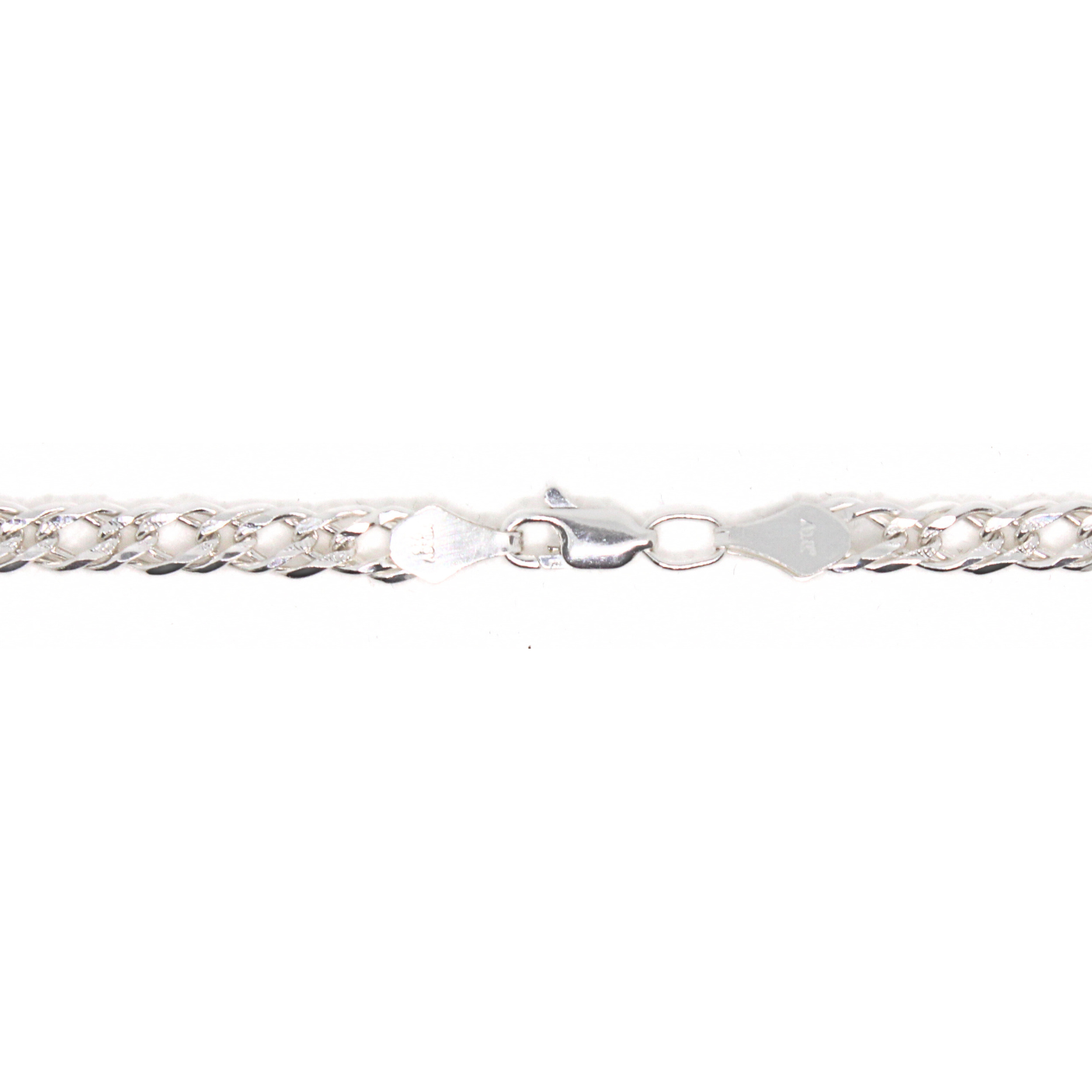 Rambo Flat Curb Chain Necklace + Bracelet