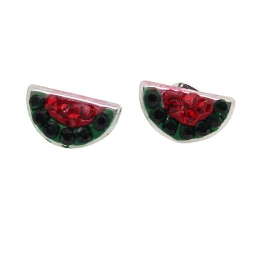 Watermelon Spark Earrings